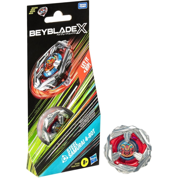 BeyBlade X Single Pack Steel Samurai 4-80T G0188