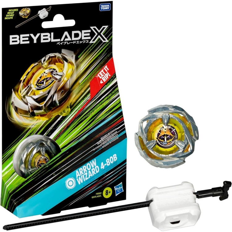 BeyBlade X Starter Pack Arrow Wizard 4-80B F9582