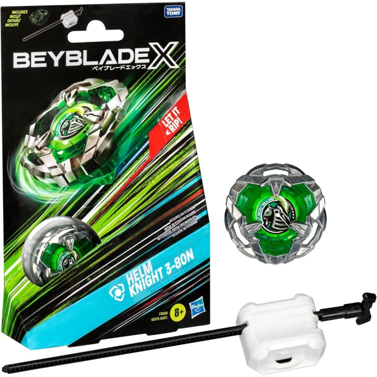 BeyBlade X Starter Pack Helm Knight 3-80N F9581