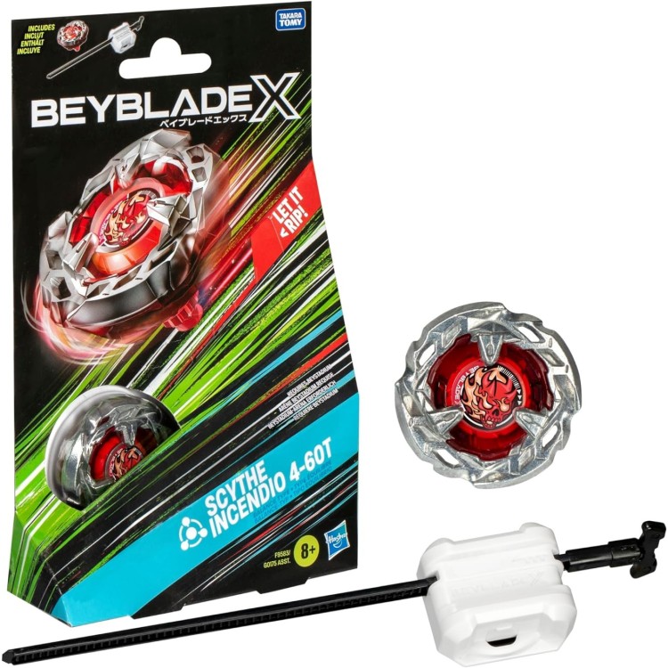 BeyBlade X Starter Pack Scythe Incendio 4-60T F9583