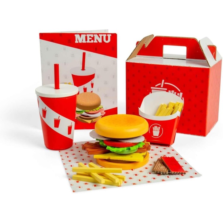 Bigjigs - Burger & Fries Set 37024