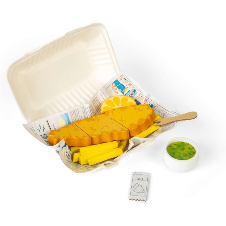 Bigjigs - Fish & Chips Set 37028
