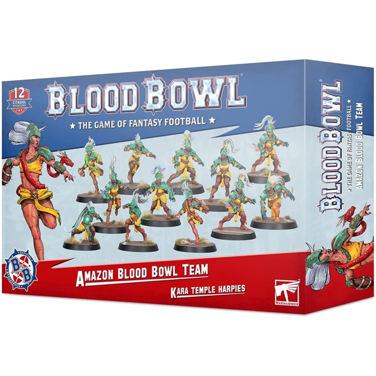 Blood Bowl Team - Amazon Kara Temple Harpies