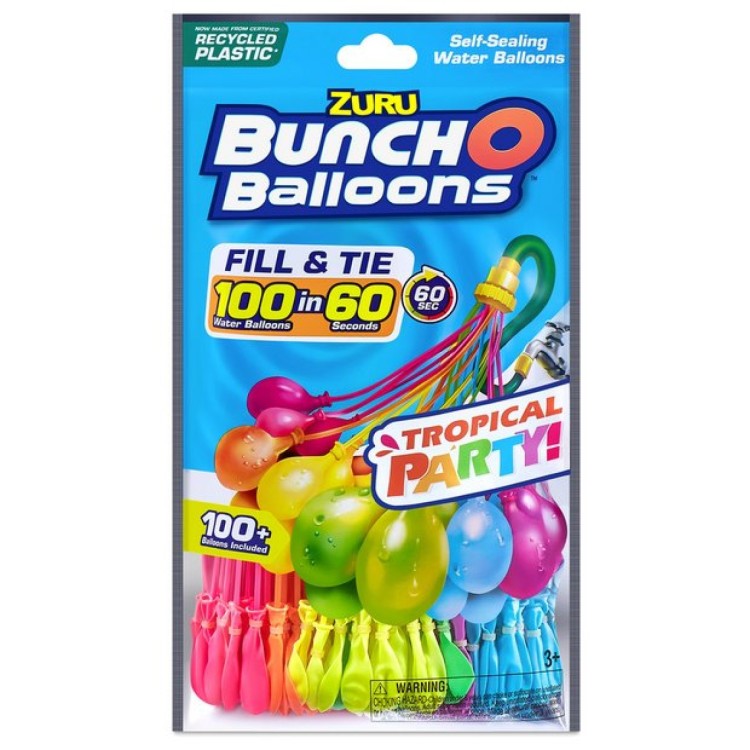 Bunch O Balloons Tropical Party (100 Balloons)