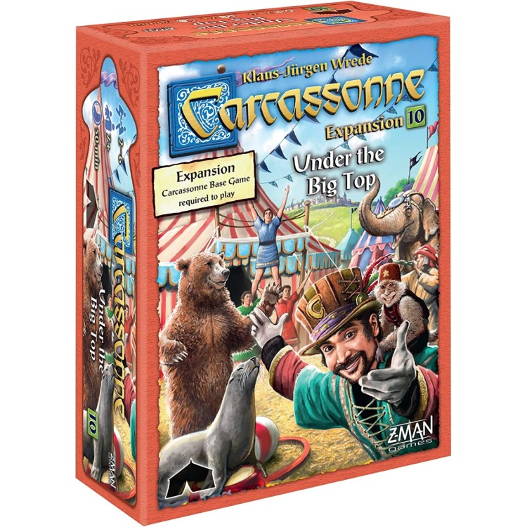 Carcassonne Board Game Expansion 10 Under The Big Top