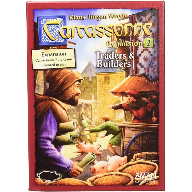 Carcassonne Board Game Expansion 2 - Traders & Builders