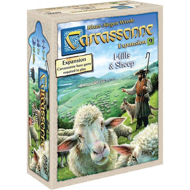 Carcassonne Board Game Expansion 9 - Hills & Sheep