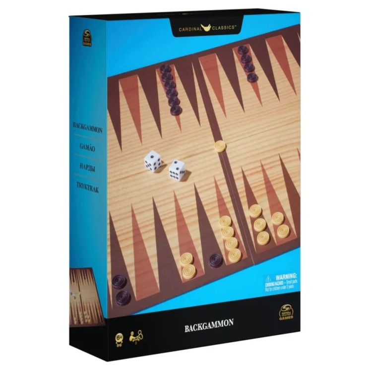 Cardinal Classics Backgammon Board Game