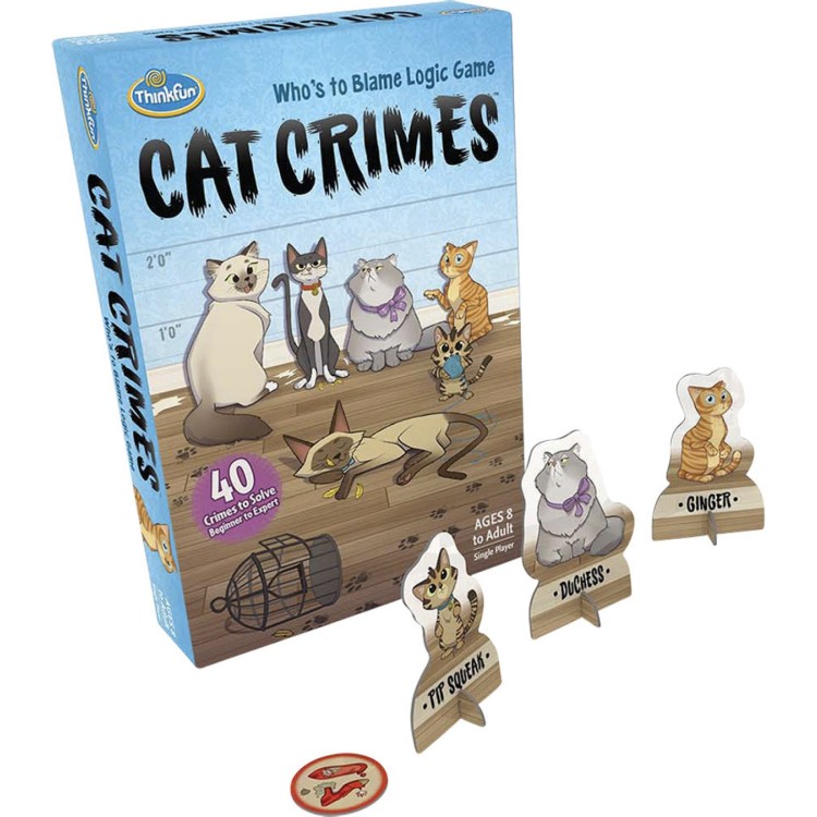 Cat Crimes Logic Game - English