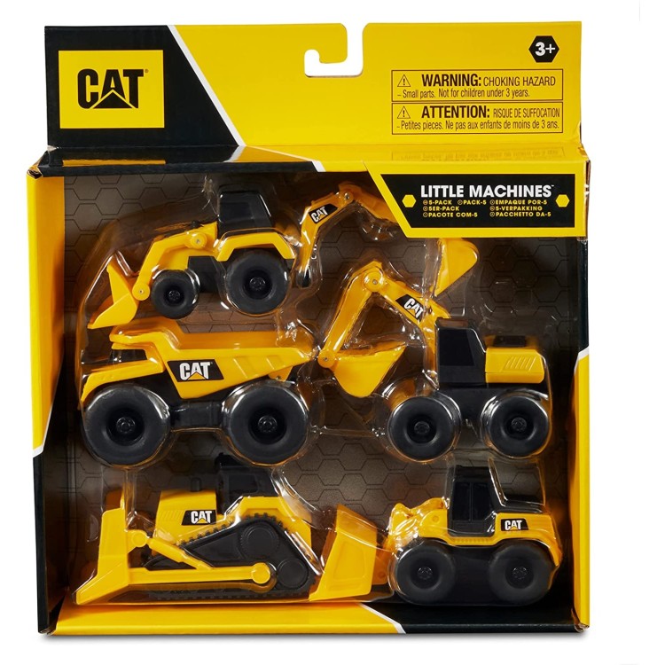 CAT Little Machines 5 Pack 82150
