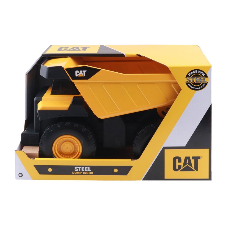 CAT Steel Dump Truck - Yellow