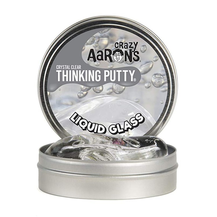 Crazy Aaron's Crystal Clear Thinking Putty - Liquid Glass
