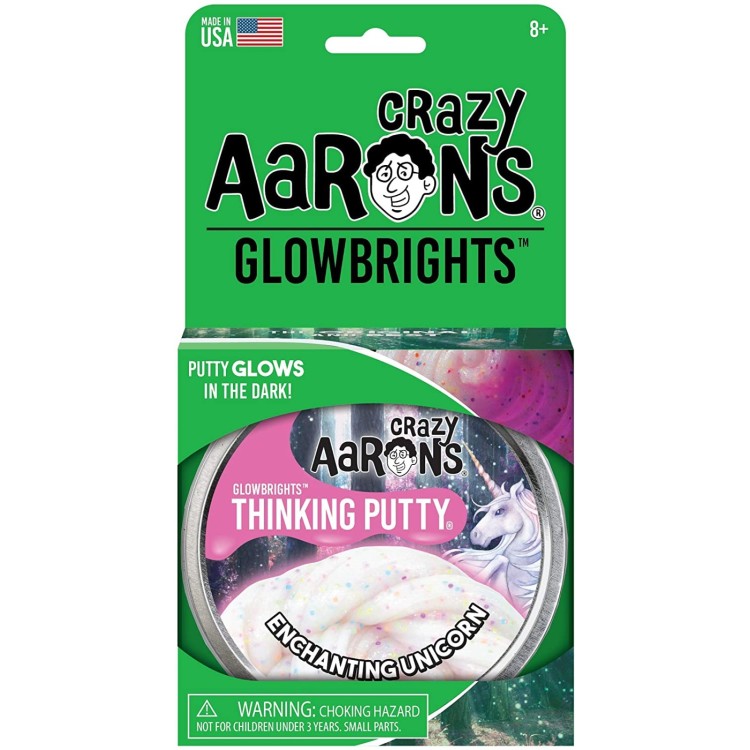 Crazy Aaron's Glowbright Thinking Putty - Enchanting Unicorn