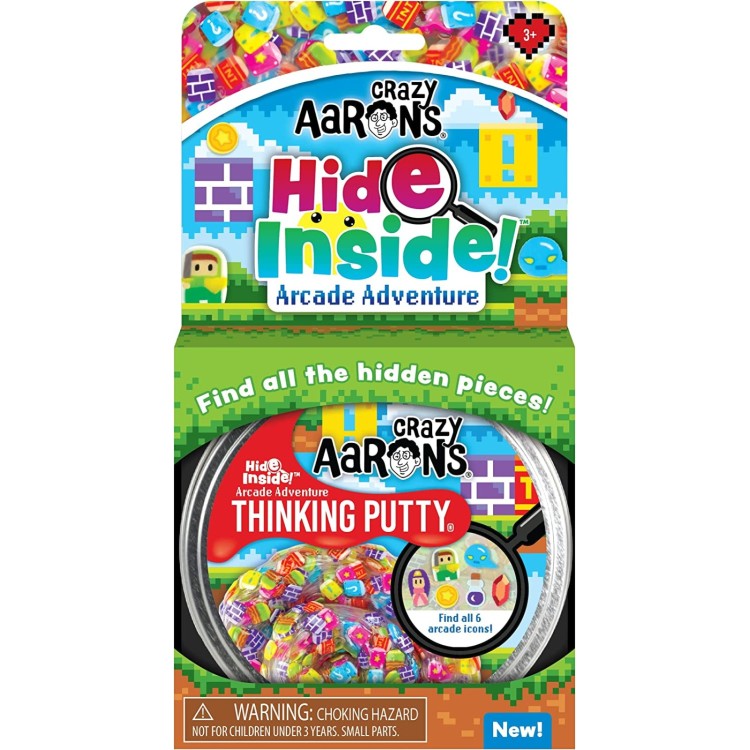 Crazy Aaron's Hide Inside Thinking Putty - Arcade Adventure