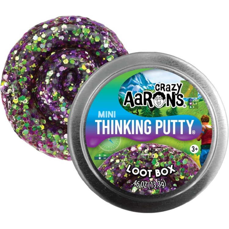 Crazy Aaron's Mini Thinking Putty - Loot Box