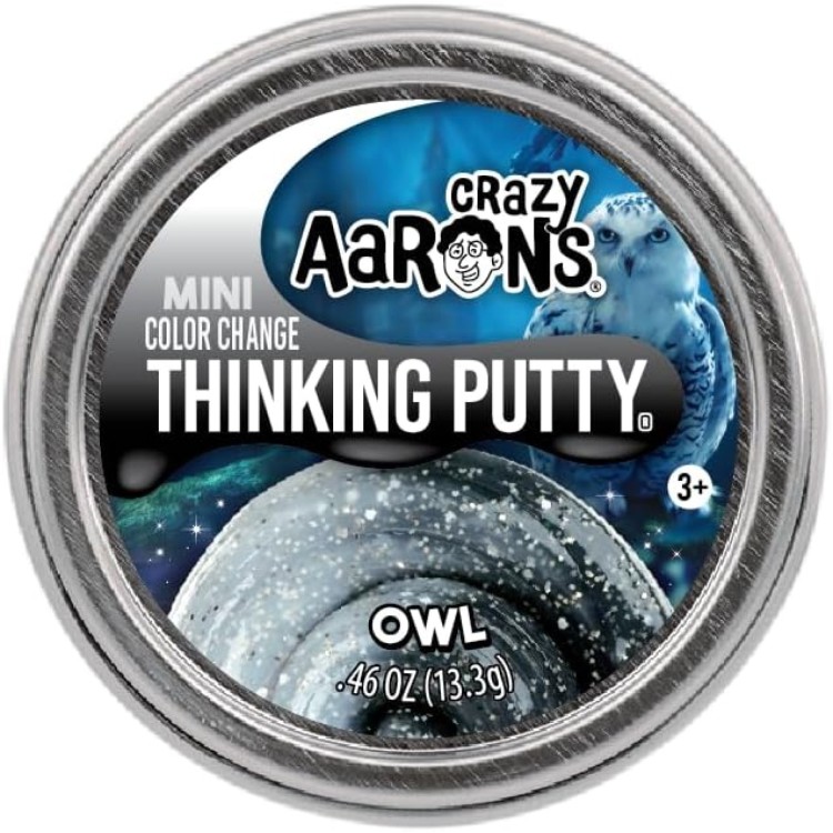 Crazy Aaron's Mini Thinking Putty - Owl