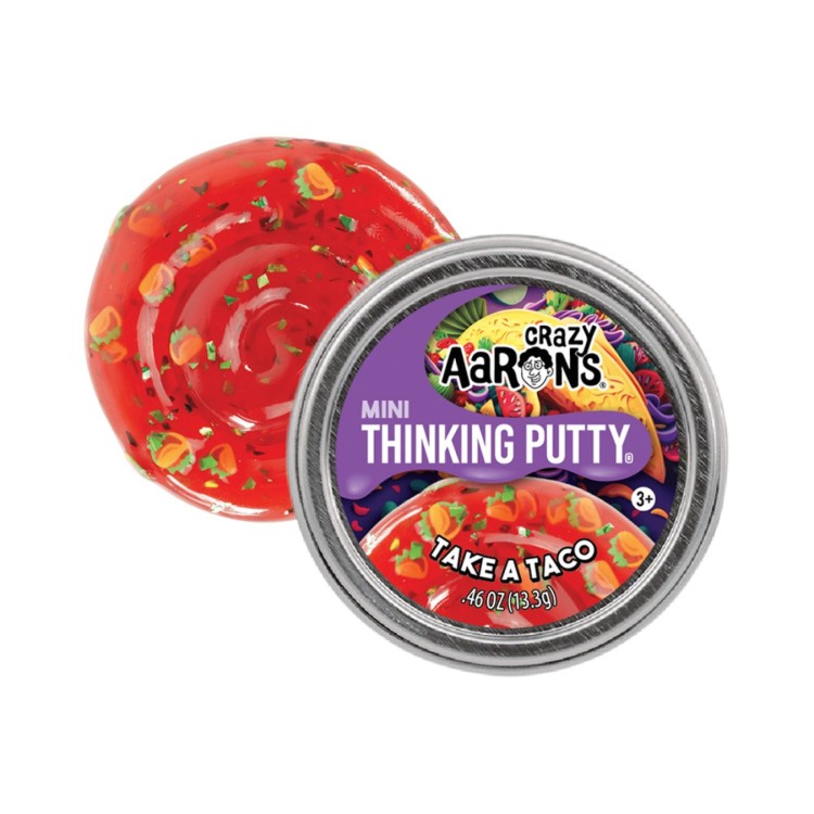 Crazy Aaron's Mini Thinking Putty - Take A Taco