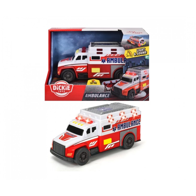 Dickie Toys Ambulance with Light & Sound