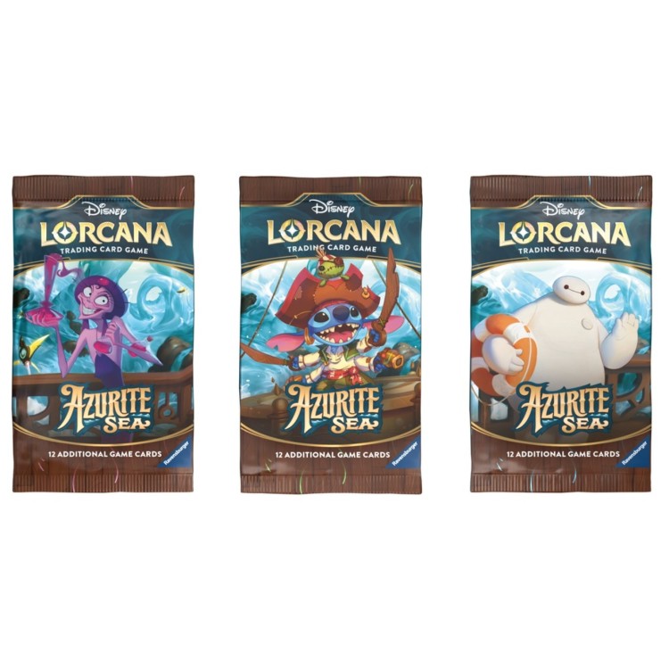 Disney Lorcana Azurite Sea - Booster Pack