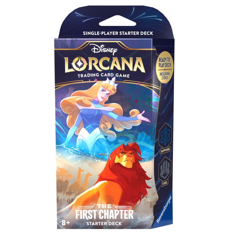 Disney Lorcana The First Chapter Sleeping Beauty & Simba Starter Deck