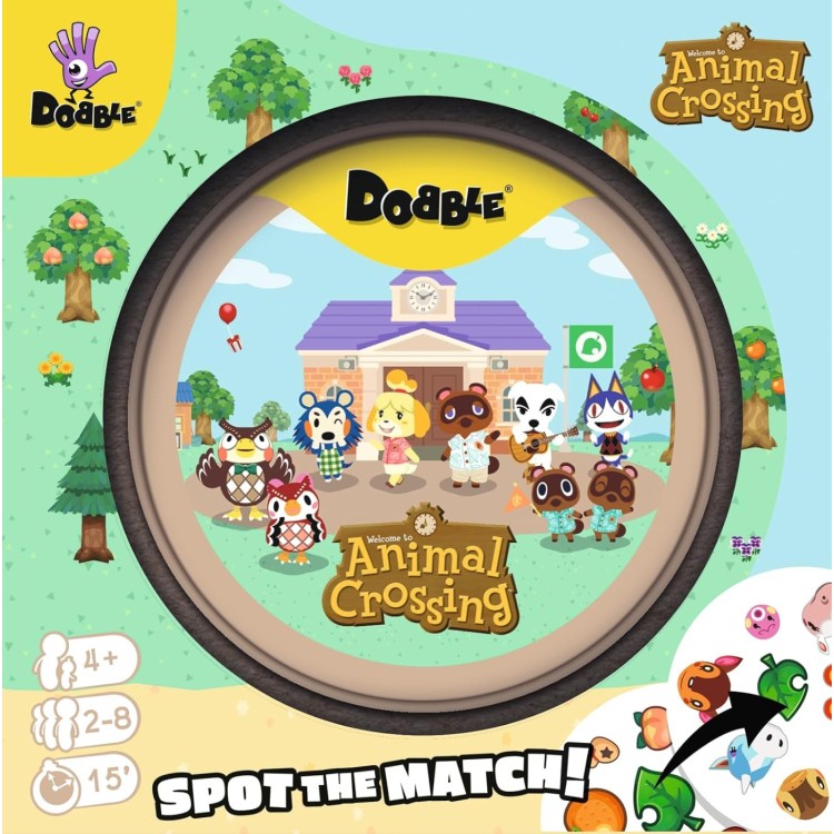 Dobble Animal Crossing Card Game
