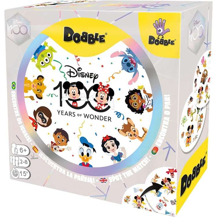 Dobble Disney 100 Card Game