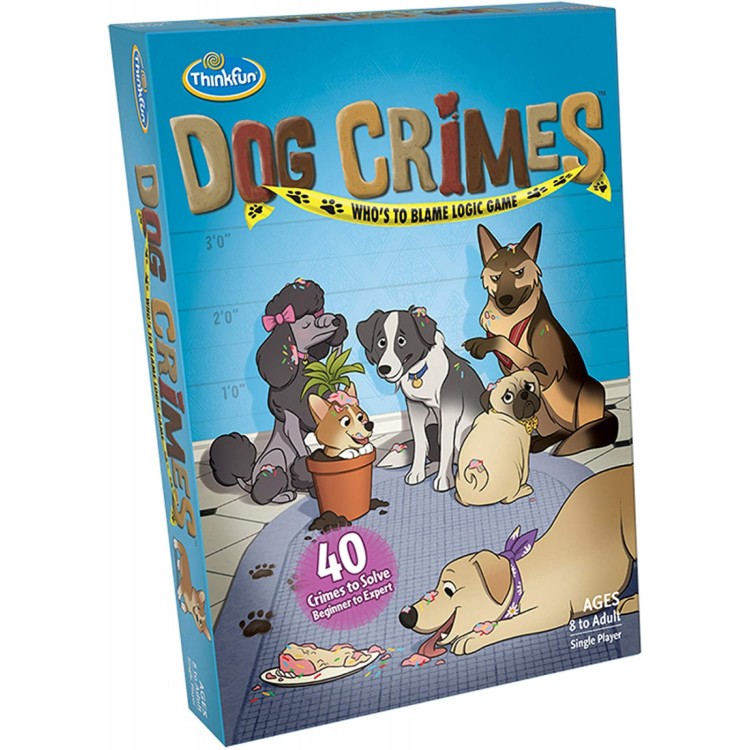Dog Crimes Logic Game - English