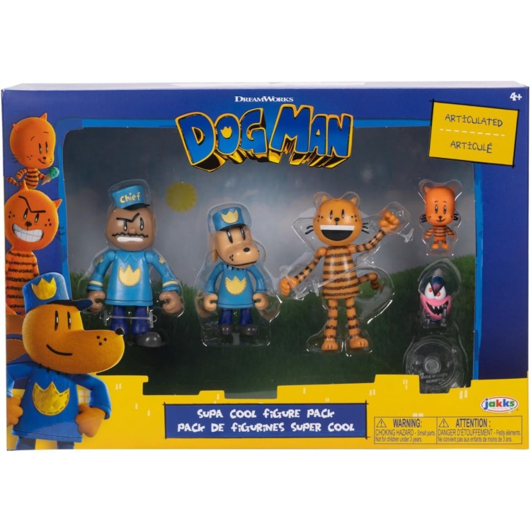 Dog Man Figure - Supa Cool Figure Pack
