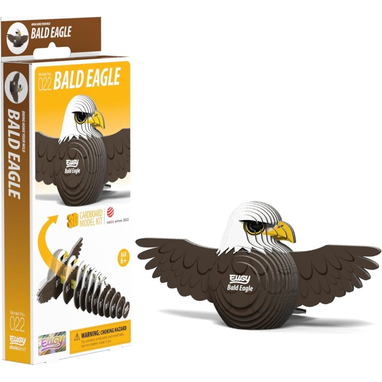 EUGY Dodoland 3D Bald Eagle Model No. 82