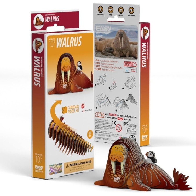 EUGY Dodoland 3D Walrus Model No. 107