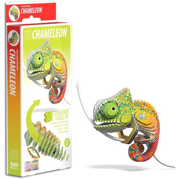 EUGY Dodoland 3D Chameleon Model No. 75