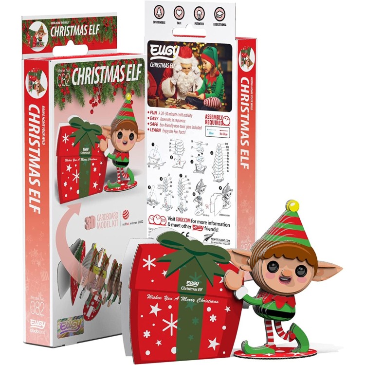 EUGY Dodoland 3D Christmas Elf Model No. 82