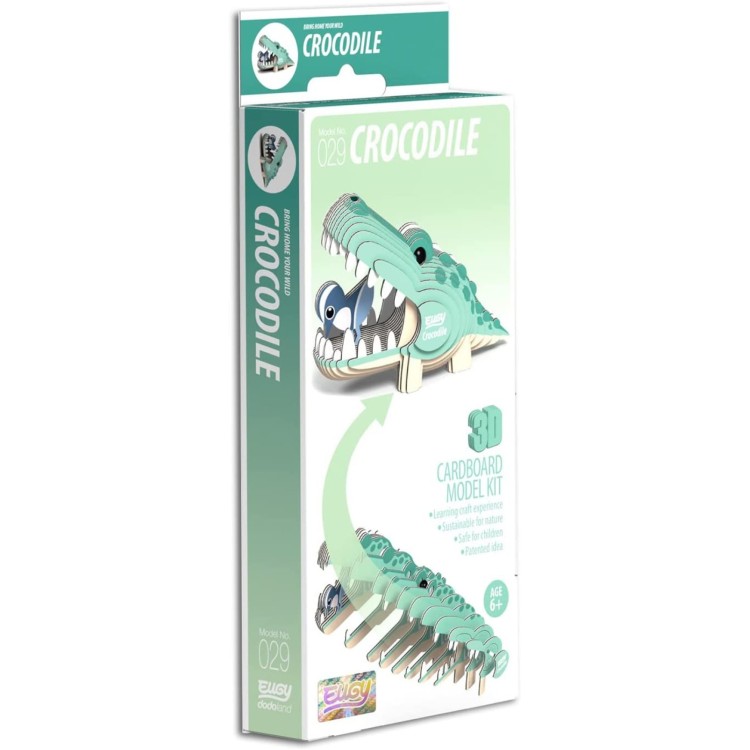 EUGY Dodoland 3D Crocodile Model No. 39