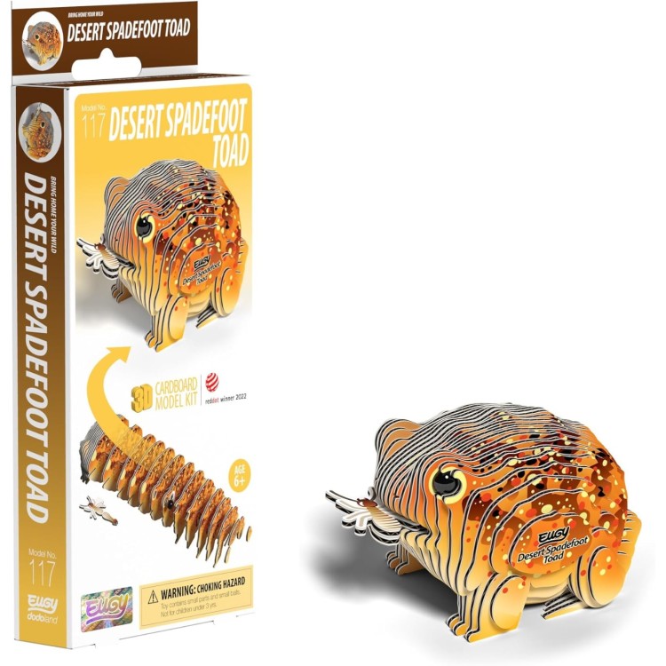 EUGY Dodoland 3D Desert Spadefoot Toad Model No. 117