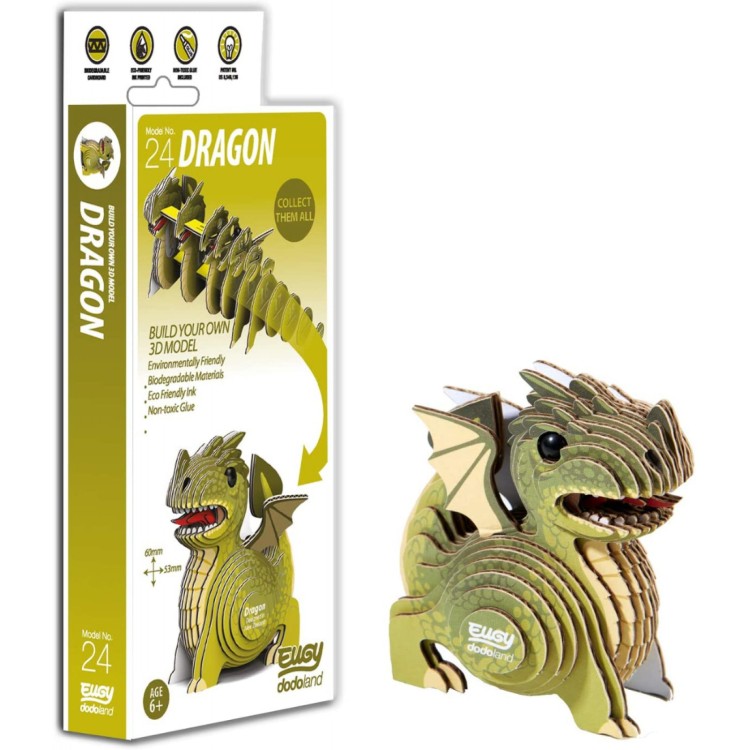 EUGY Dodoland 3D Dragon Model No. 24