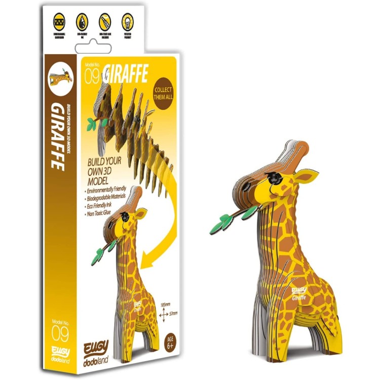 EUGY Dodoland 3D Giraffe Model No. 09