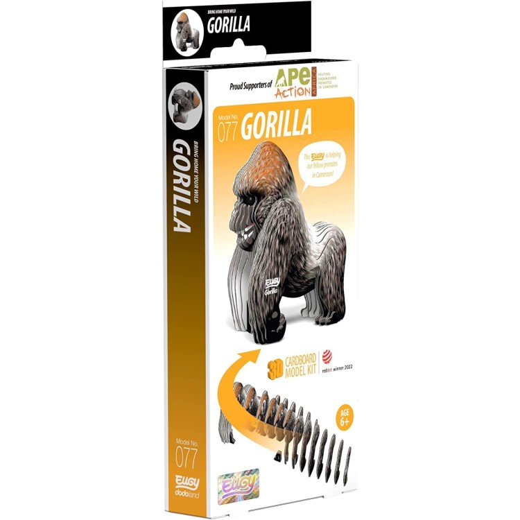 EUGY Dodoland 3D Gorilla Model No. 77