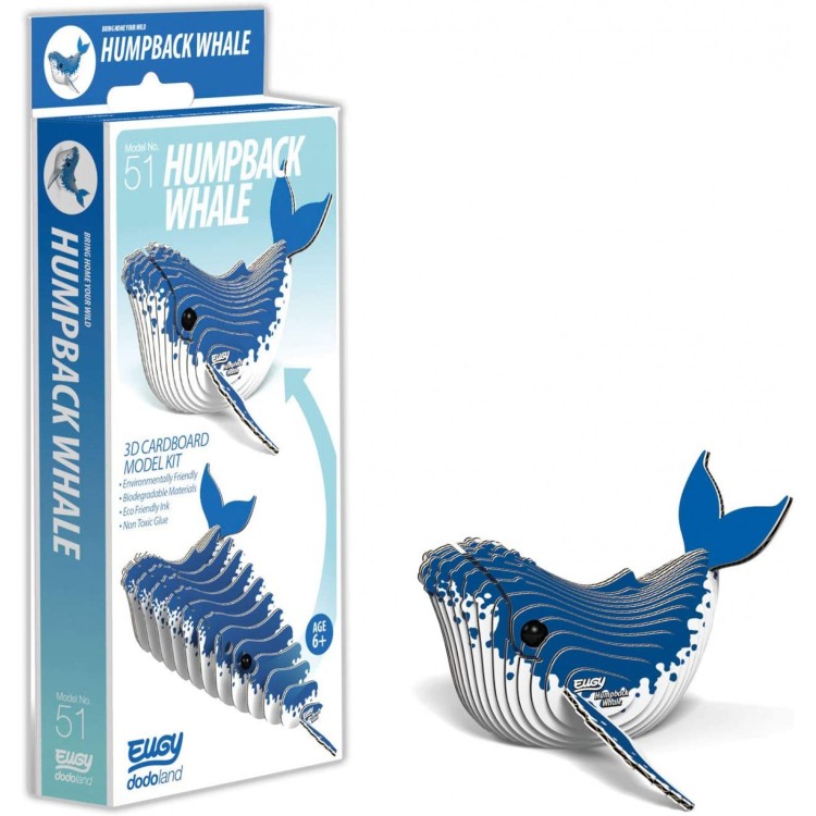 EUGY Dodoland 3D Humpback Whale Model No. 51