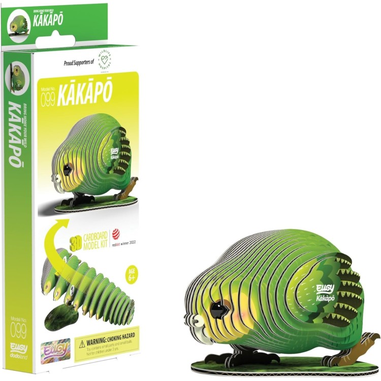 EUGY Dodoland 3D Kakapo Model No. 99