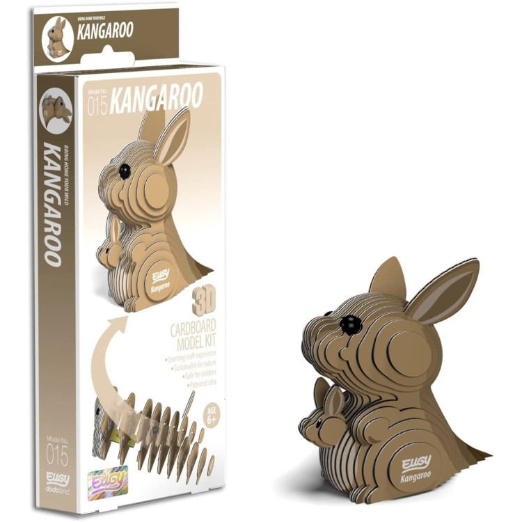 EUGY Dodoland 3D Kangaroo Model No. 15