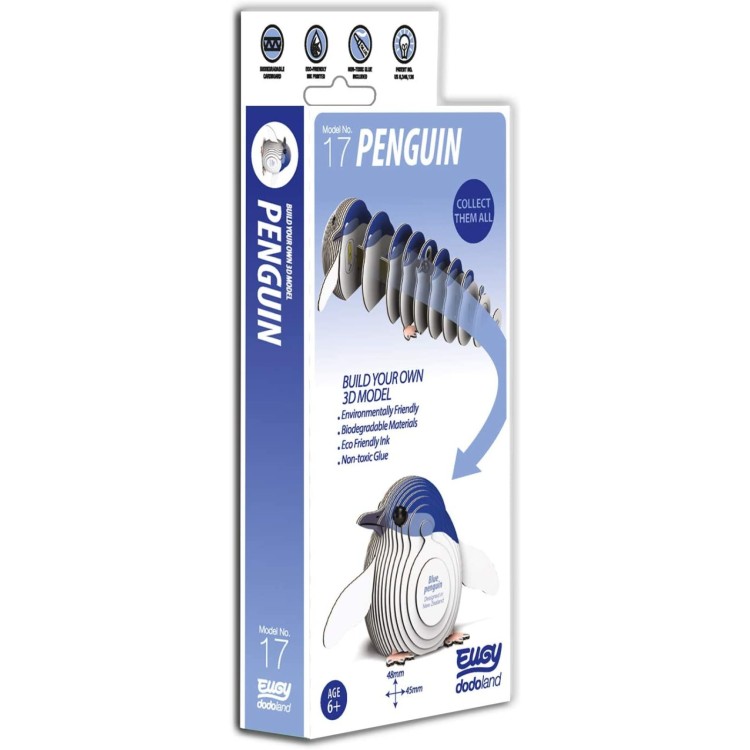EUGY Dodoland 3D Penguin Model No. 17