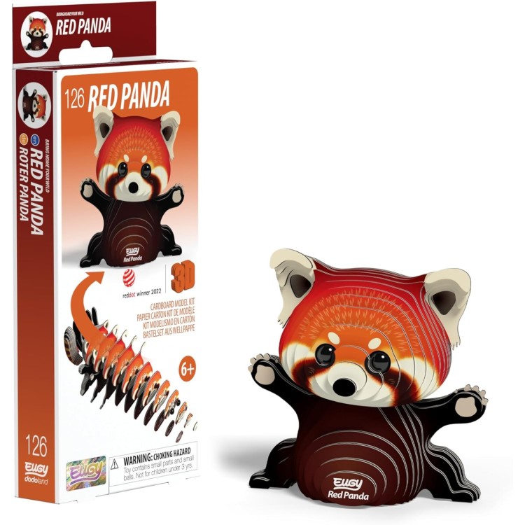 EUGY Dodoland 3D Red Panda Model No. 126