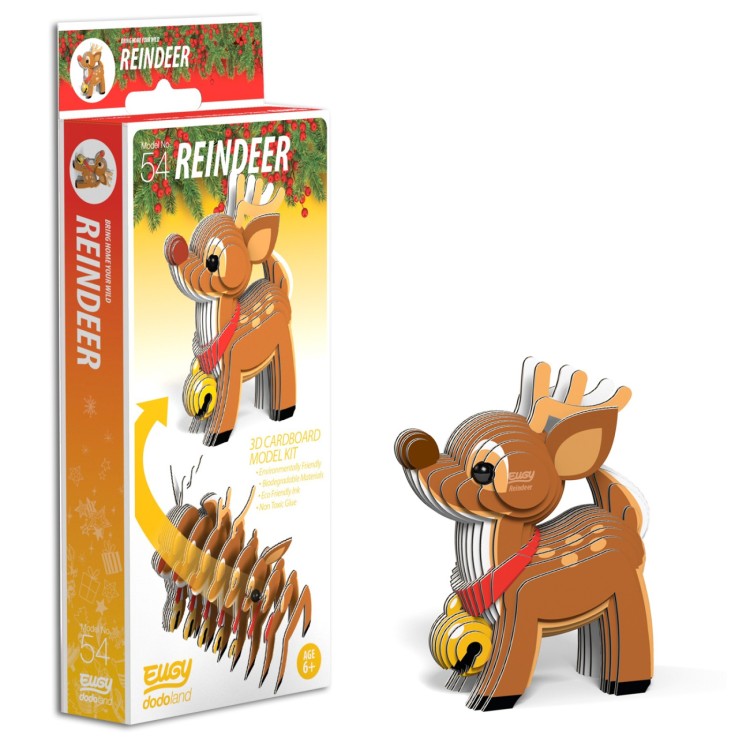 EUGY Dodoland 3D Reindeer Model No. 54