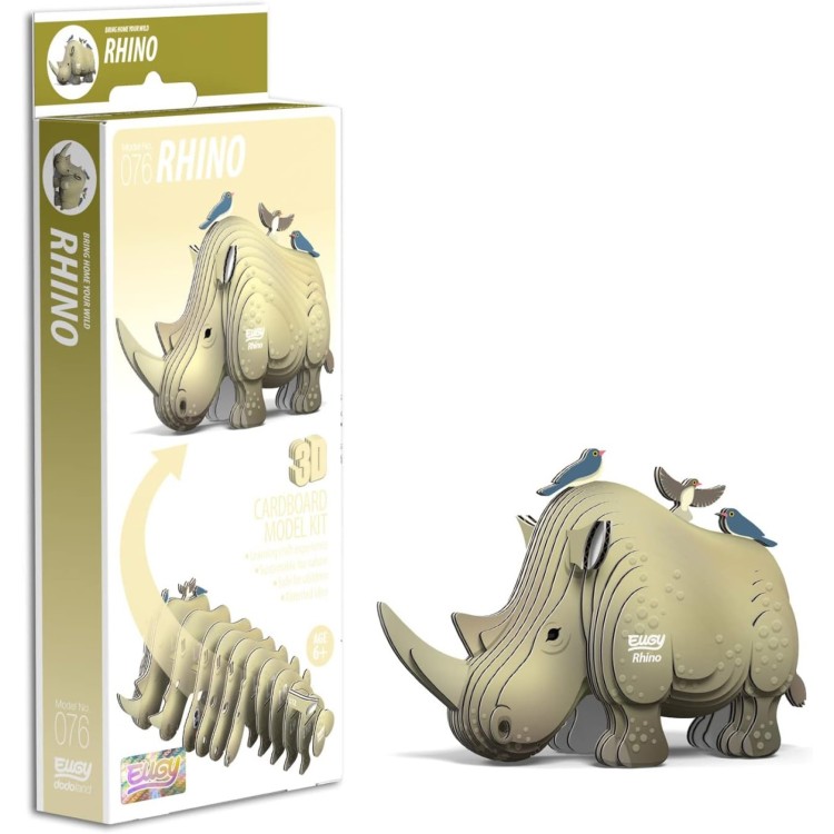 EUGY Dodoland 3D Rhino Model No. 76