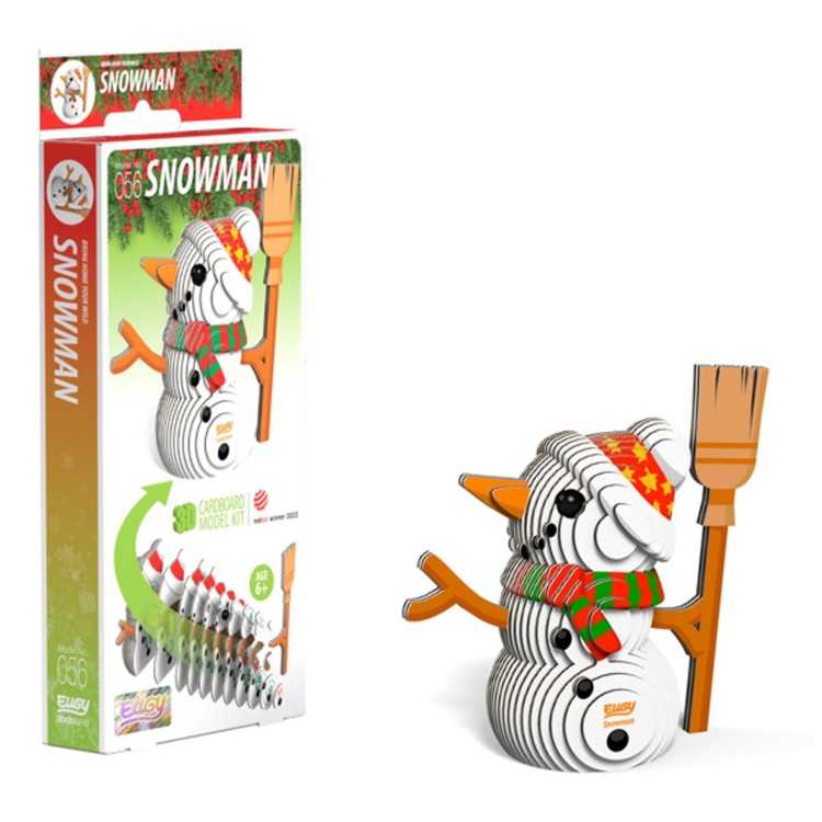 EUGY Dodoland 3D Snowman Model No. 56