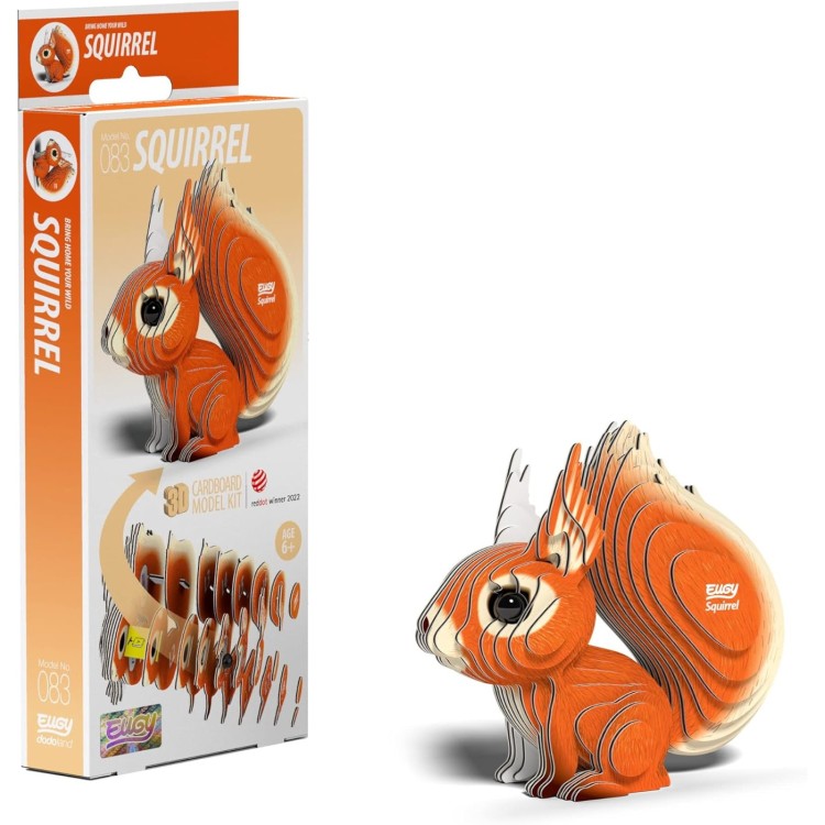 EUGY Dodoland 3D Squirrel Model No. 83