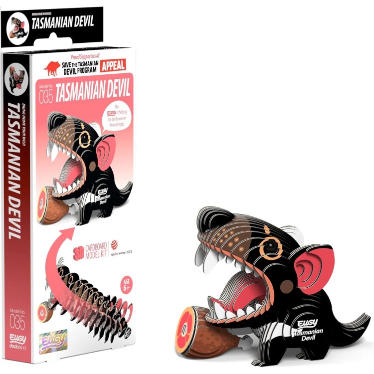 EUGY Dodoland 3D Tasmanian Devil Model No. 35