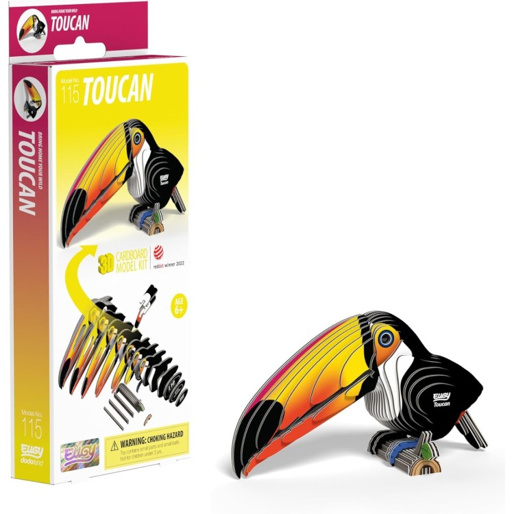 EUGY Dodoland 3D Toucan Model No. 115
