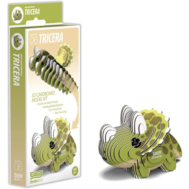 EUGY Dodoland 3D Tricera Model No. 06