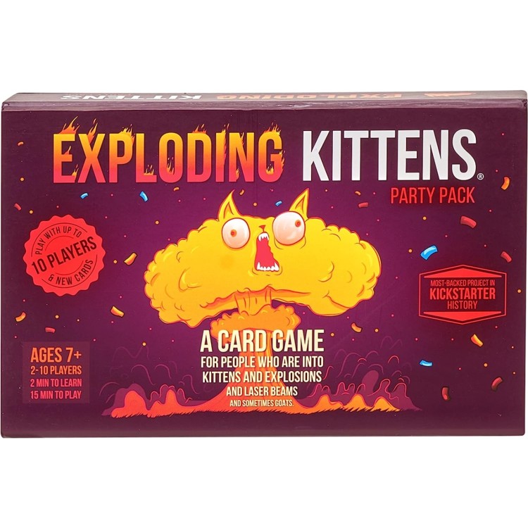 Exploding Kittens Party Pack The Card Game